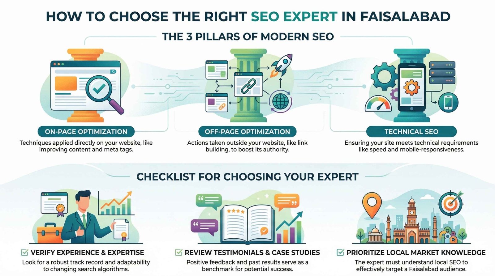 Mastering SEO and AEO in Faisalabad